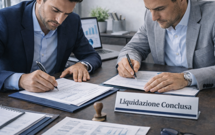 Studio Dalsass, Operazione Straordinaria, Liquidazione societaria